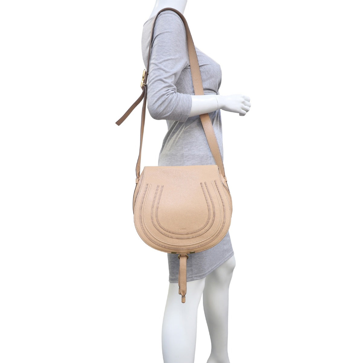 Chloe Marcie Medium Shoulder Bag Mannequin