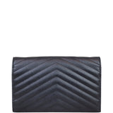 Saint Laurent Envelope Chain Wallet Back