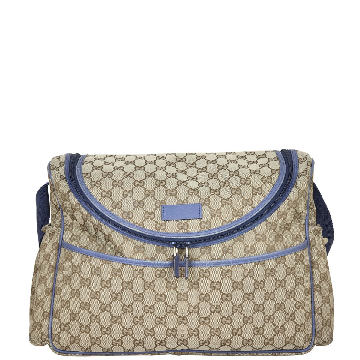 Gucci GG Supreme Diaper Bag Front