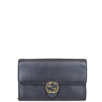 Gucci Interlocking G Wallet on Chain Front