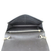 Gucci Interlocking G Wallet on Chain Interior