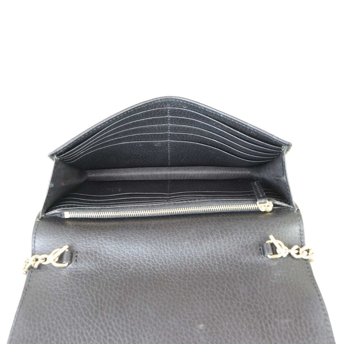 Gucci Interlocking G Wallet on Chain Interior