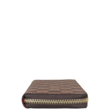 Louis Vuitton Clemence Wallet Damier Ebene Side