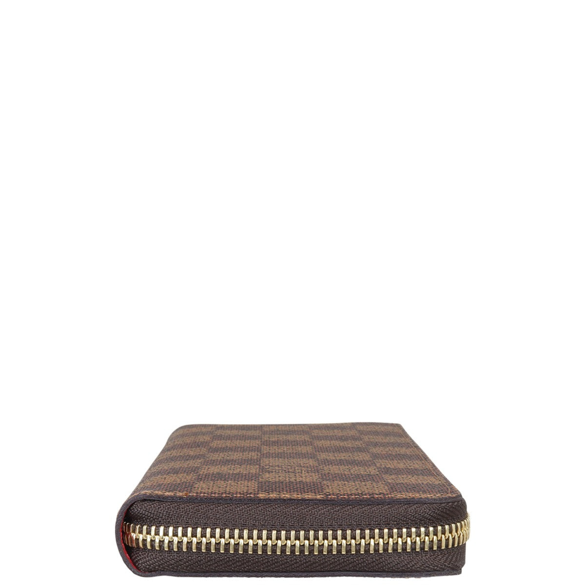 Louis Vuitton Clemence Wallet Damier Ebene Side