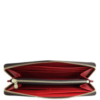 Louis Vuitton Clemence Wallet Damier Ebene Interior