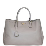 Prada Saffiano Lux Galleria Tote Front with Strap