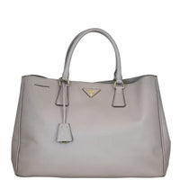 Prada Saffiano Lux Galleria Tote Front with Strap