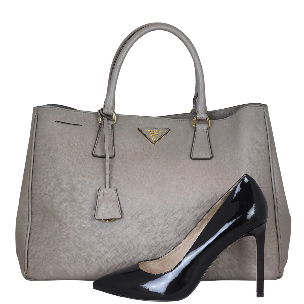 Prada Saffiano Lux Galleria Tote Shoe