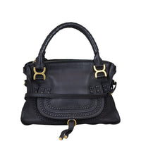 Chloe Marcie Medium Satchel Front with Strap