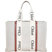 Chloe Woody Tote Bag Large Back