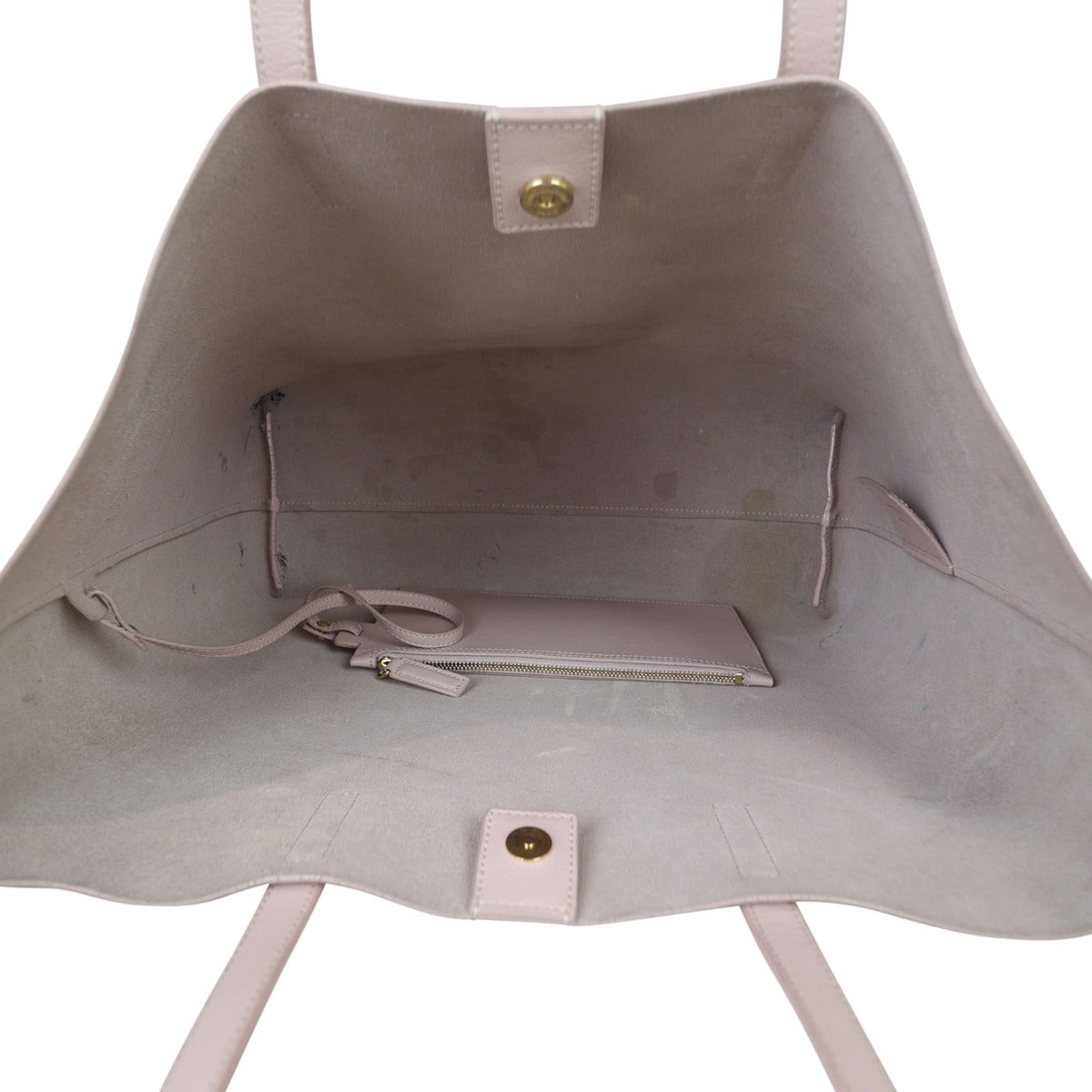 Saint Laurent Shopping Tote Interior