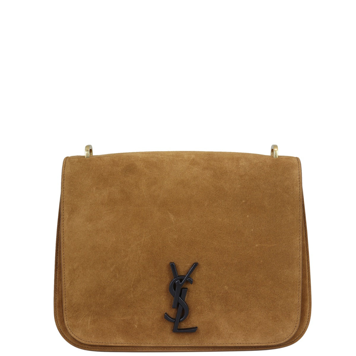 Saint Laurent Spontini Medium Suede Front