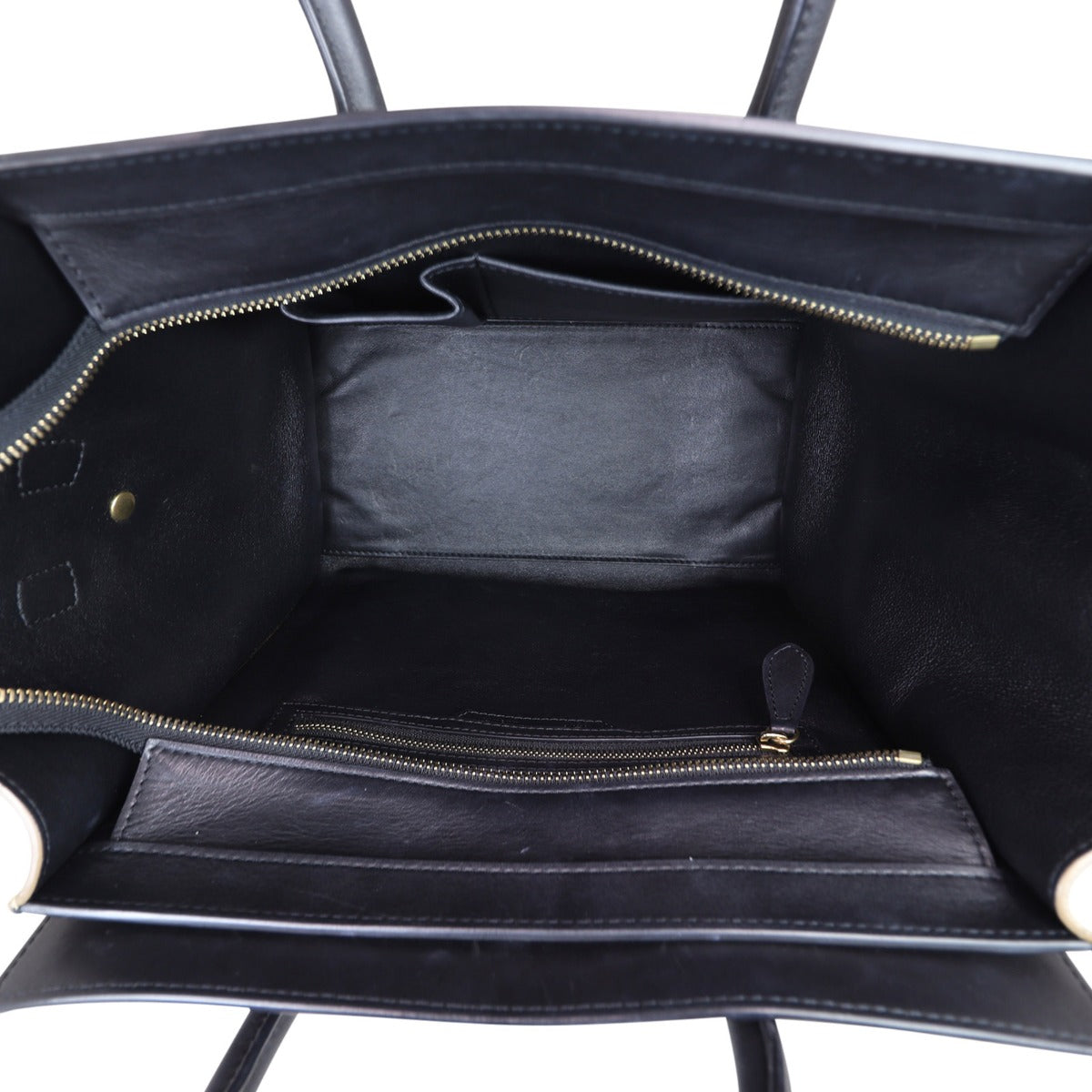 Celine Mini Luggage Tote Interior