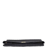 Chanel Chevron Fold Over Clutch Base