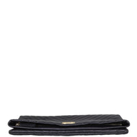 Chanel Chevron Fold Over Clutch Base