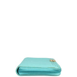 Chanel Boy Long Zip Around Wallet Chevron Side