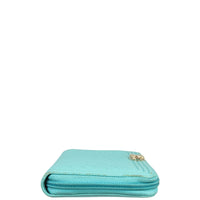 Chanel Boy Long Zip Around Wallet Chevron Side