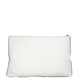 Gucci Logo Print Leather Pouch Back