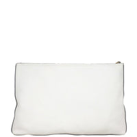 Gucci Logo Print Leather Pouch Back