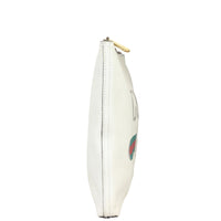 Gucci Logo Print Leather Pouch Side