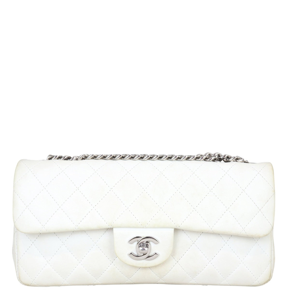 Chanel East-West Flap Bag Front