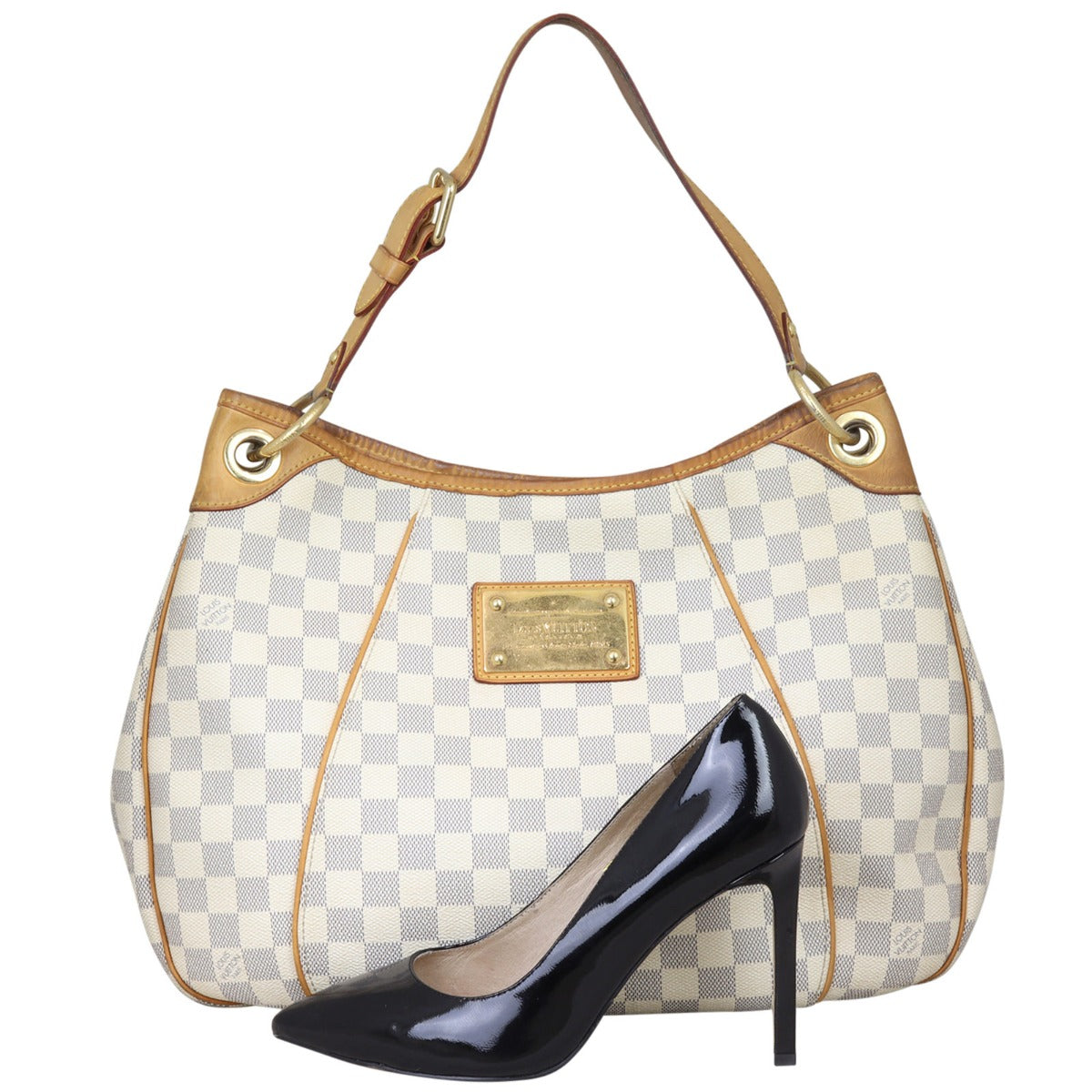 Louis Vuitton Galliera PM Damier Azur Shoe