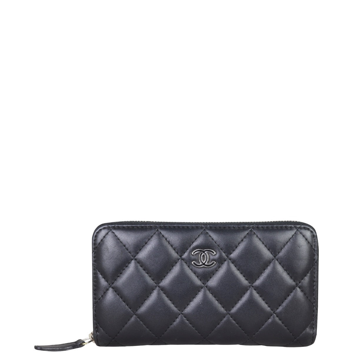 Chanel Small Zip Around Wallet Front