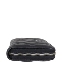 Chanel Small Zip Around Wallet Side