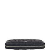 Chanel Small Zip Around Wallet Top