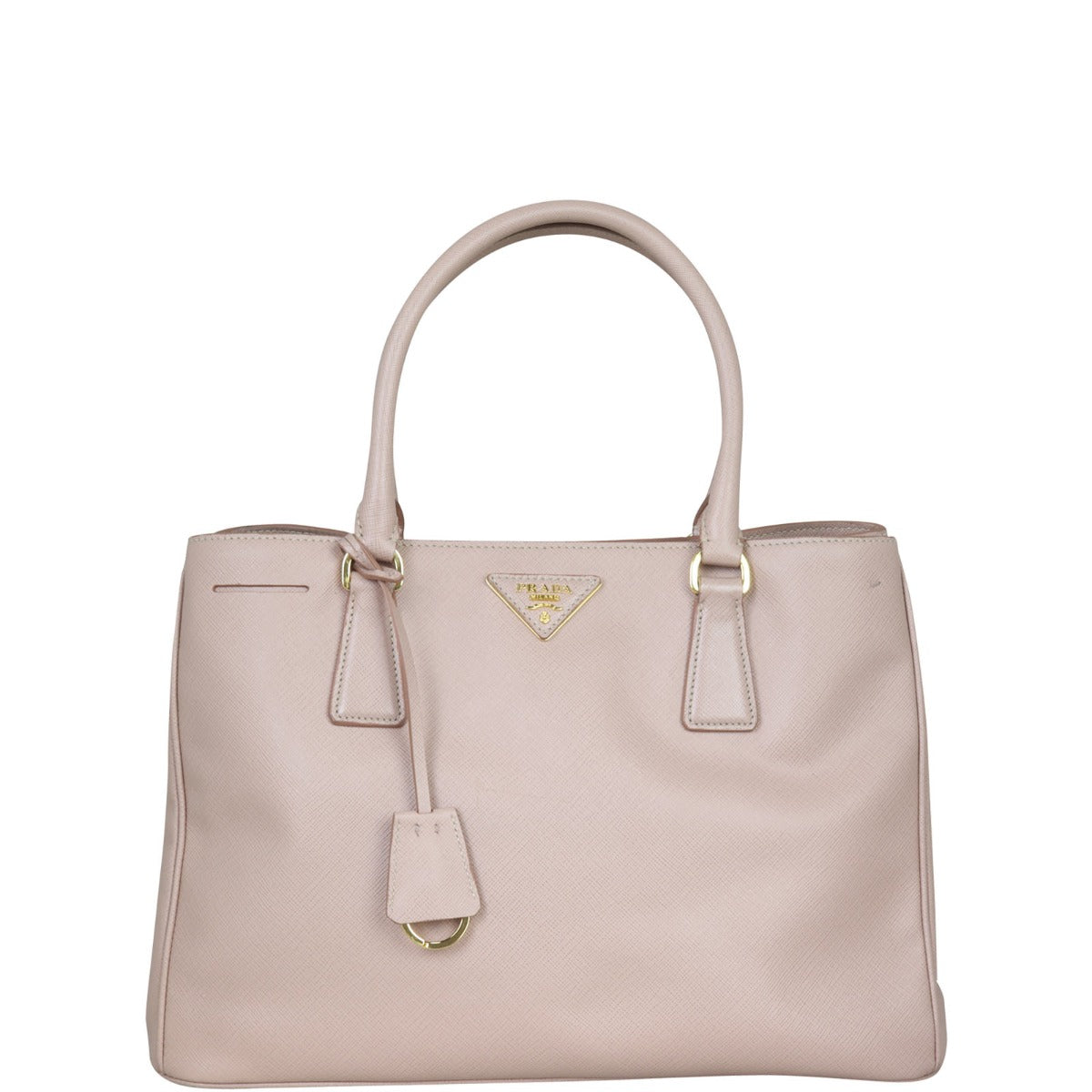 Prada Saffiano Lux Tote Small Front