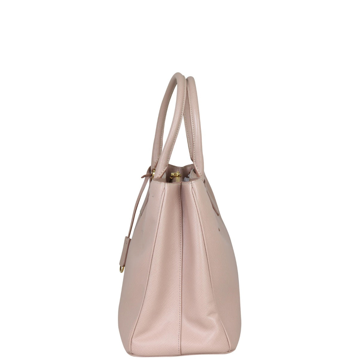 Prada Saffiano Lux Tote Small  Side