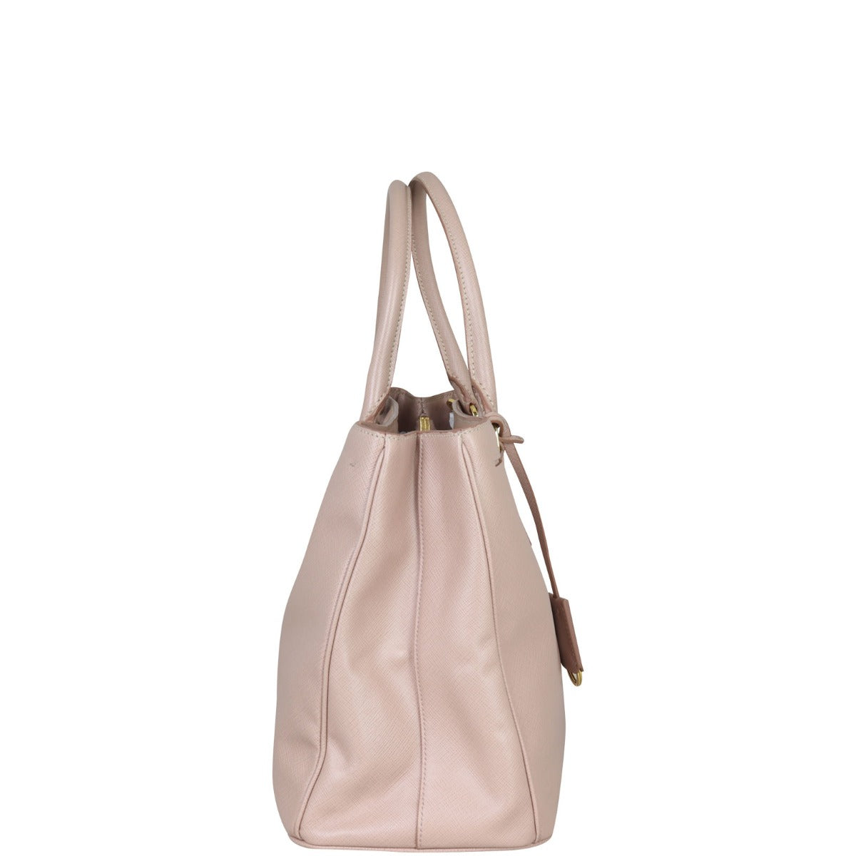Prada Saffiano Lux Tote Small  Side