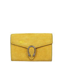 Gucci Dionysus Suede Chain Wallet Front