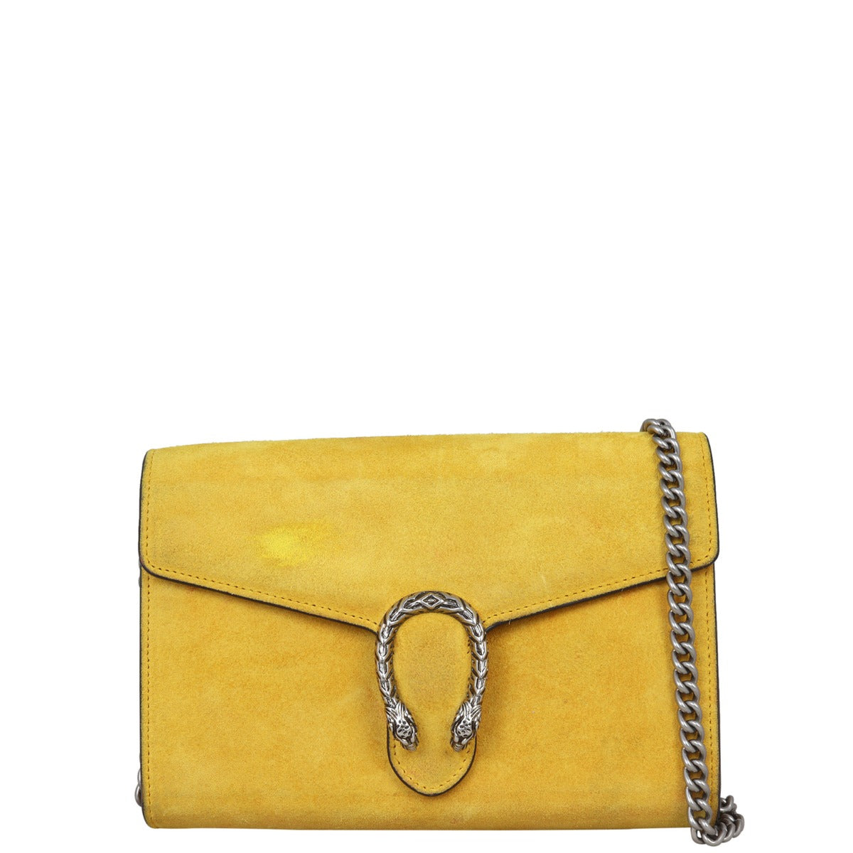 Gucci Dionysus Suede Chain Wallet Front with Strap