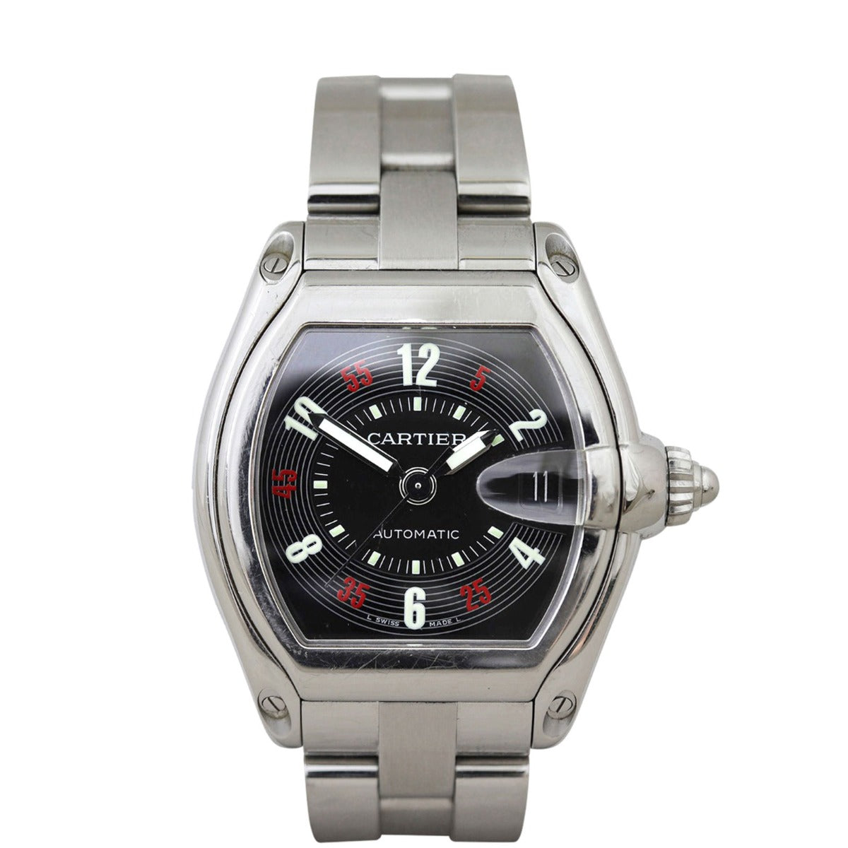 Cartier Roadster Watch Top