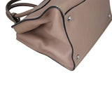 Prada Twin Pocket Glace Calfskin Tote Small Corner Closeup