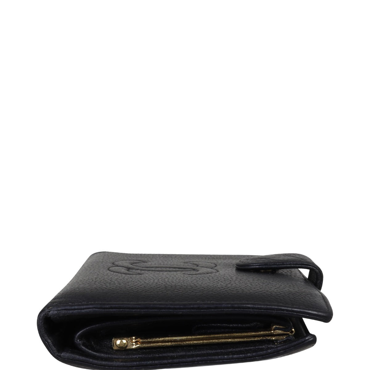 Chanel CC Timeless Wallet Side