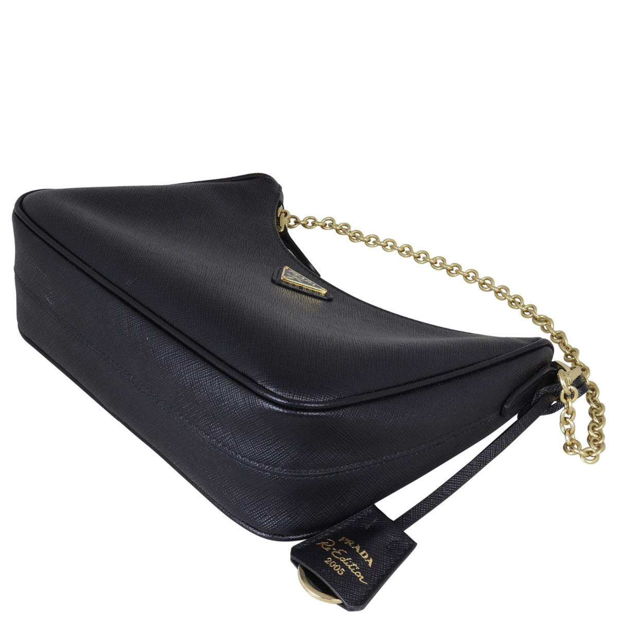 Prada Re-edition 2005 Saffiano Shoulder Bag Corner Distance