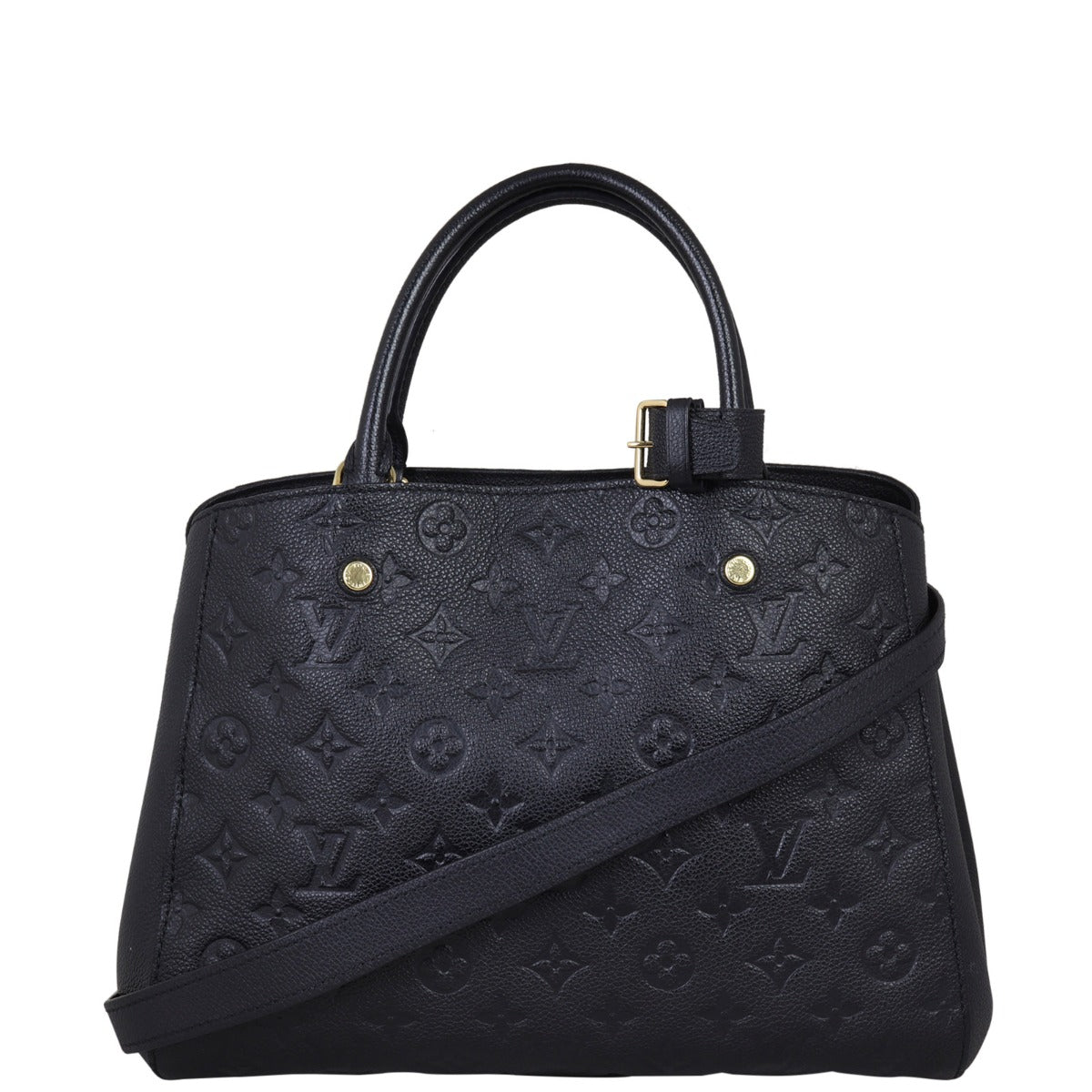 Louis Vuitton Montaigne MM Monogram Empreinte Front with Strap