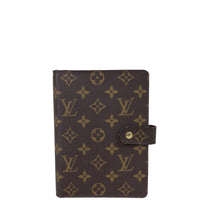 Louis Vuitton Large Ring Agenda Cover Monogram Front