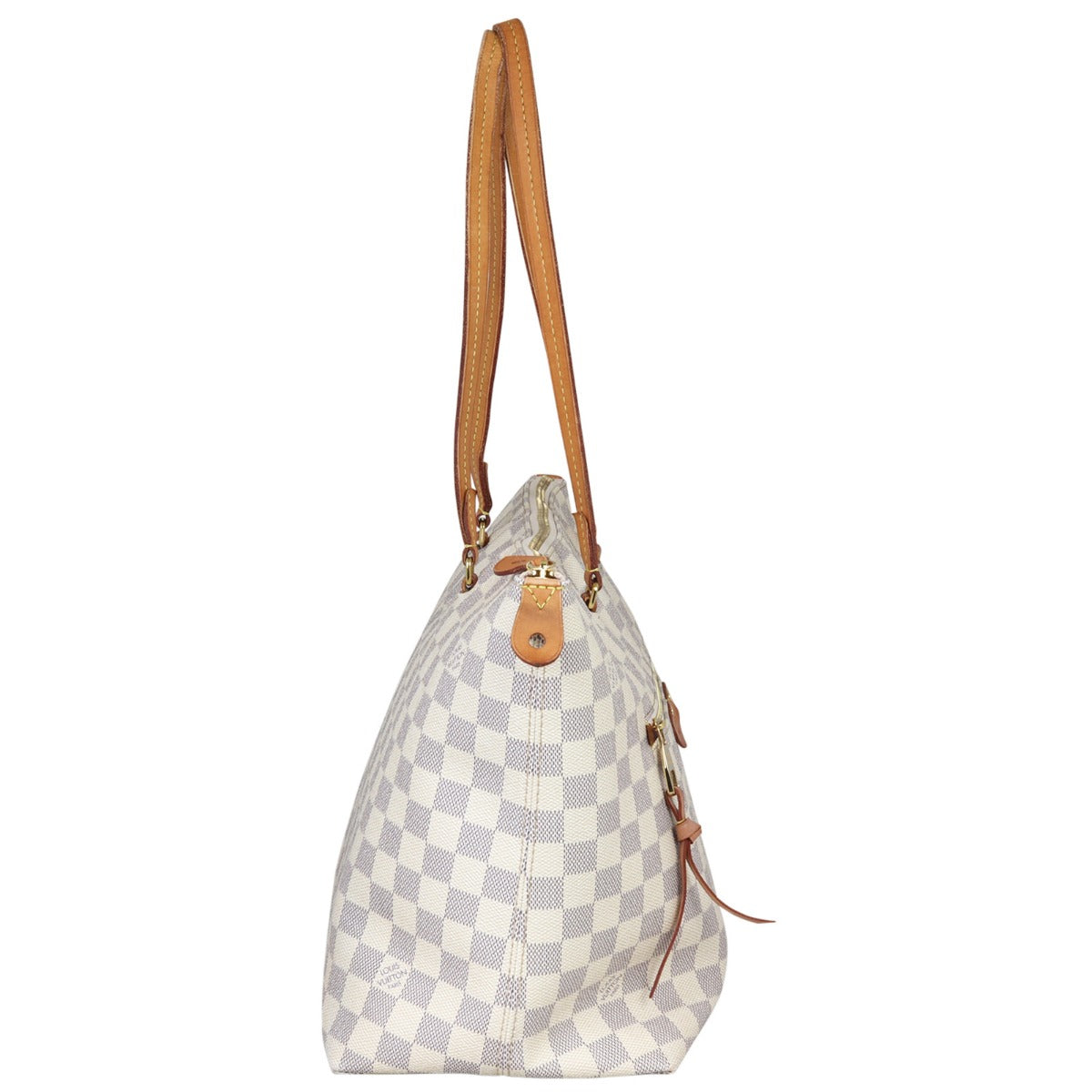 Louis Vuitton Iena MM Damier Azur Side