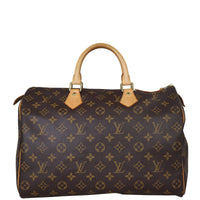 Louis Vuitton Speedy 35 Monogram Front