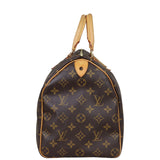 Louis Vuitton Speedy 35 Monogram Side