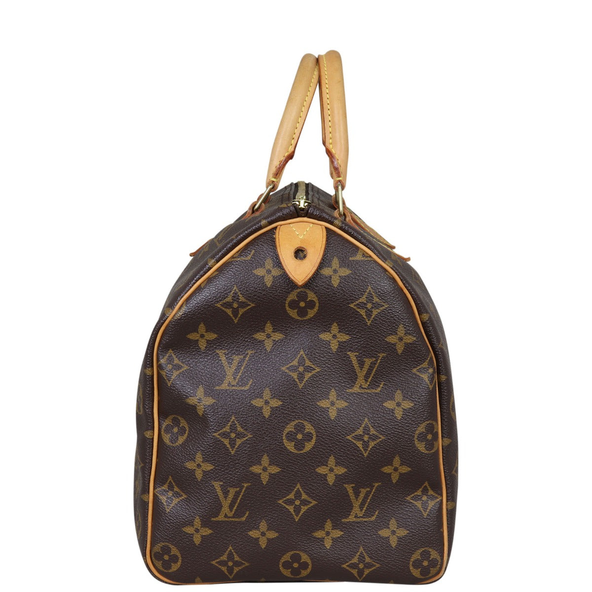 Louis Vuitton Speedy 35 Monogram Side