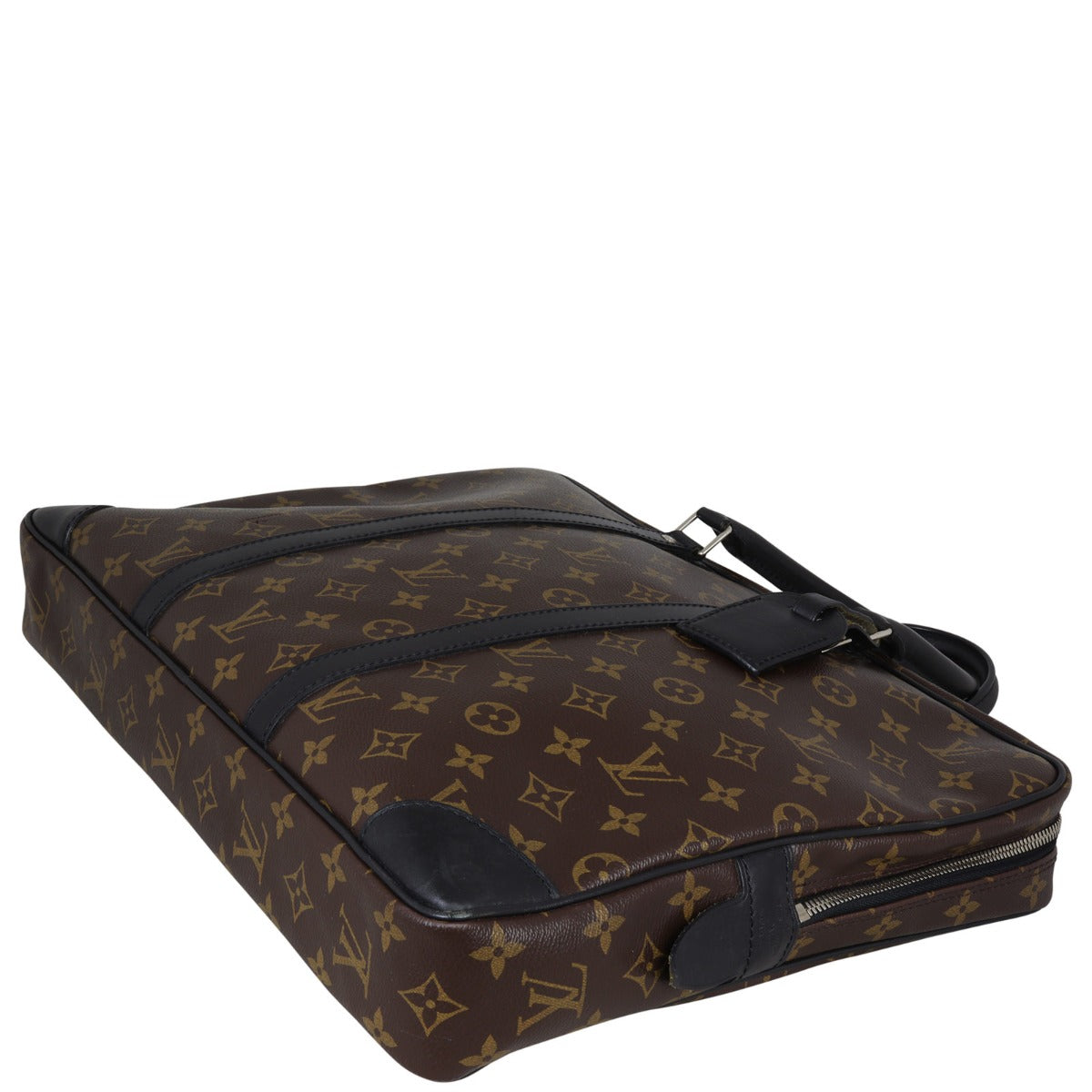 Louis Vuitton Porte Documents Voyage Monogram Macassar Corner Distance