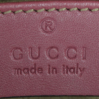 Gucci GG Supreme Blooms Padlock Small Shoulder Bag Made In Stamp