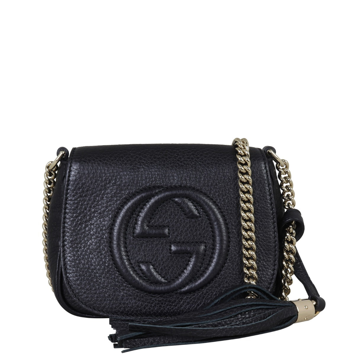 Gucci Soho Chain Crossbody Front with Strap