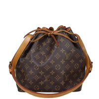 Louis Vuitton Petit Noe Monogram Front with Strap