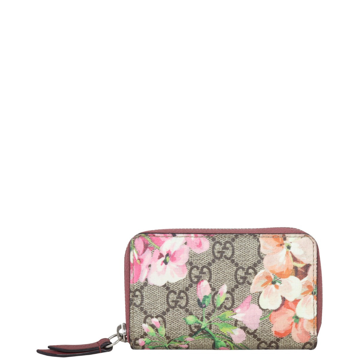 Gucci GG Supreme Blooms Compact Wallet Back