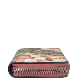Gucci GG Supreme Blooms Compact Wallet Side